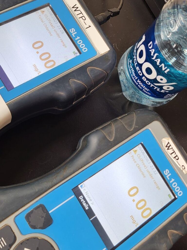 Chlorine In Bottled Water