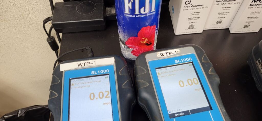 Chlorine In Bottled Water