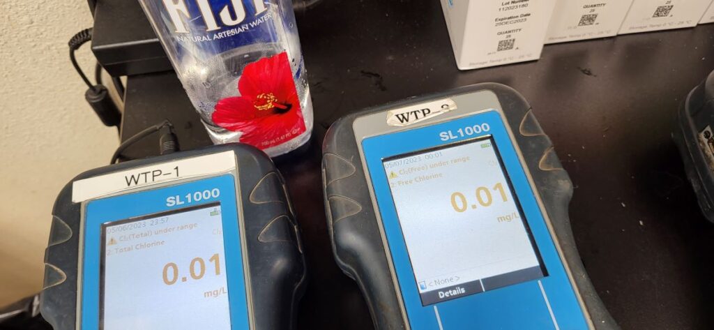 FIJI Does Have Chlorine