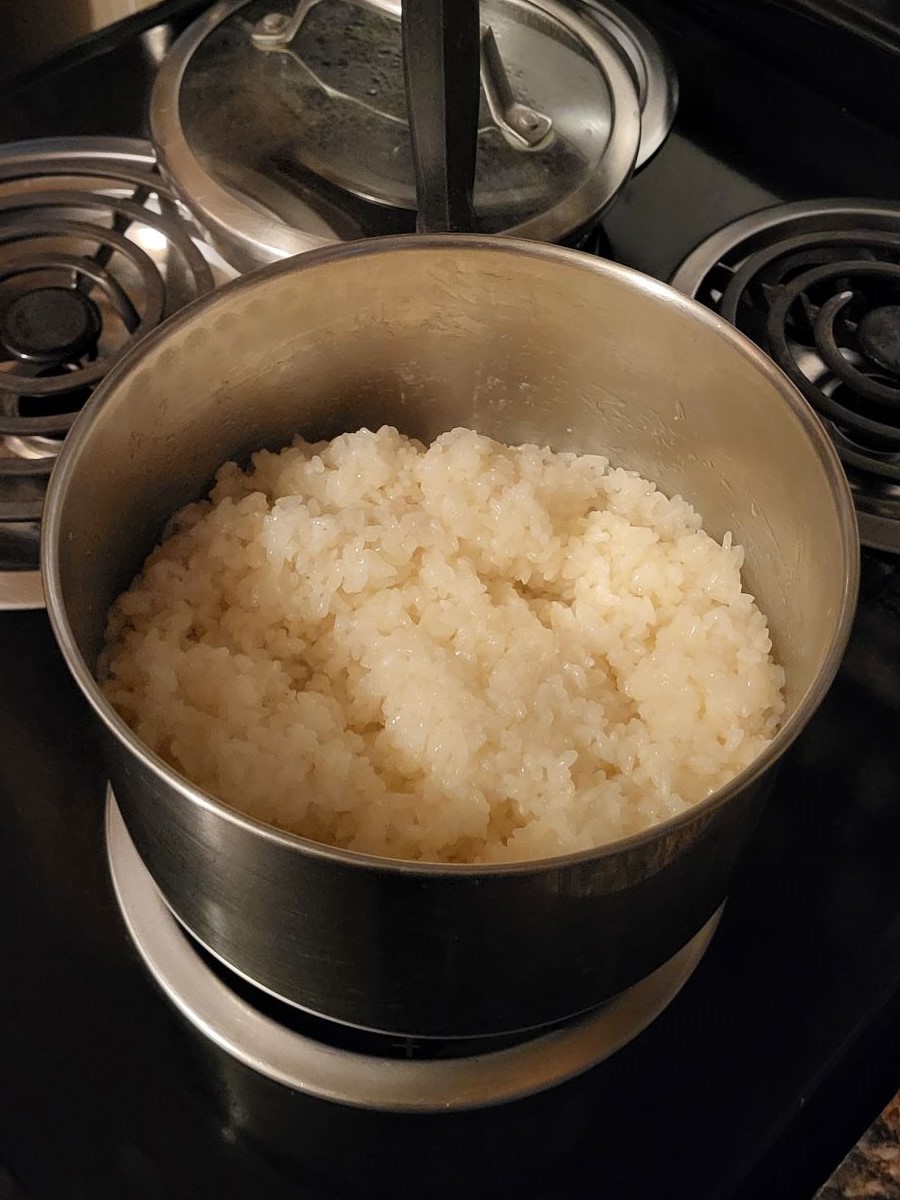 How to make sticky rice on the stove Seen and Green