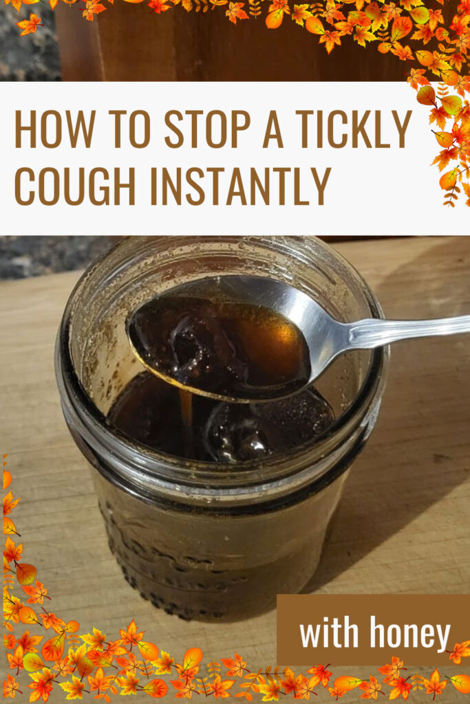 How To Stop A Tickly Cough Instantly