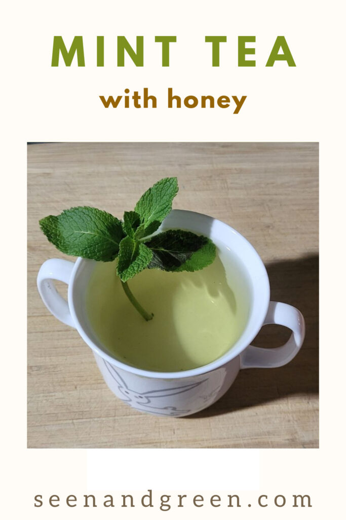 Mint Tea With Honey